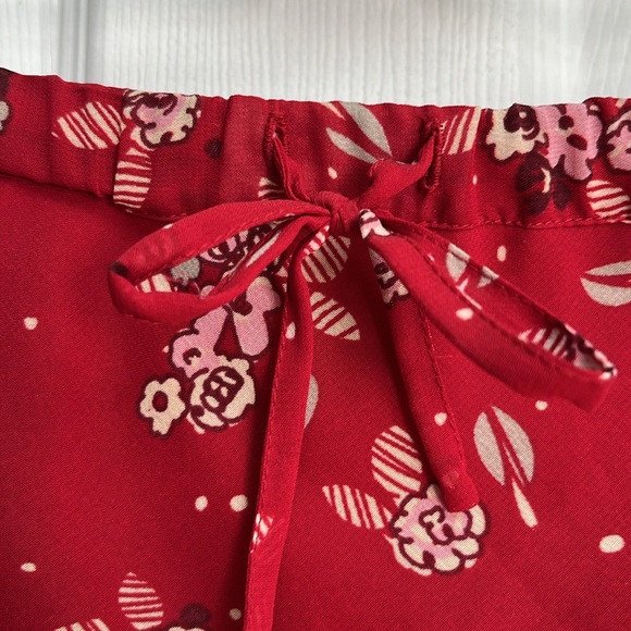 Lined Chiffon Elastic Waist Skirt  Size 14 - Picture 2 of 10